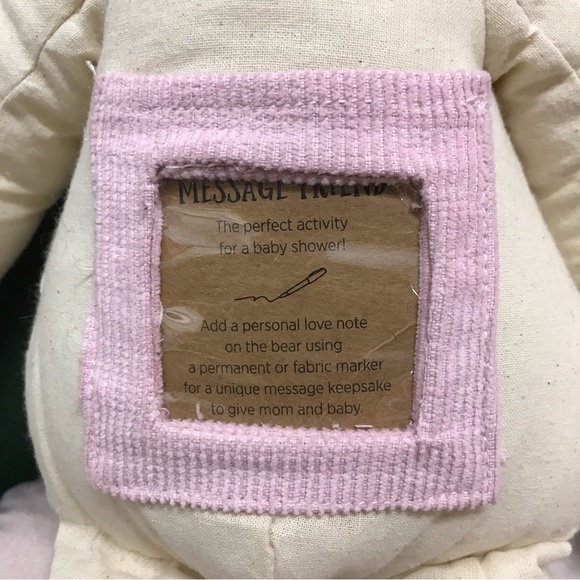 🔥FLASH SALE PRICE FIRM🔥 

DEMDACO pink message friend bear - Picture 6 of 15